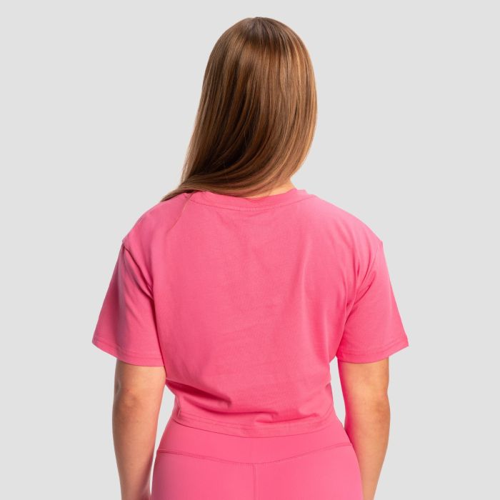 Women‘s Limitless Cropped T-Shirt Dragonfruit - GymBeam S