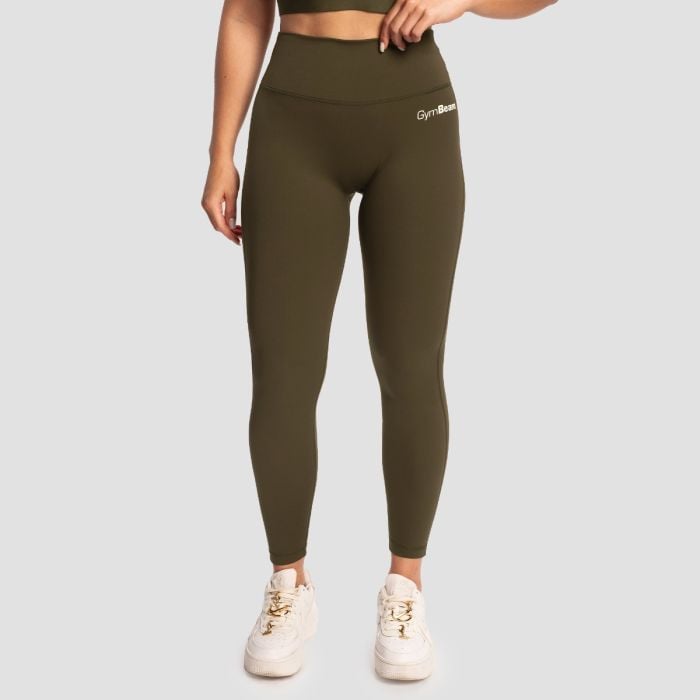 Women‘s Limitless High-Waisted Leggings Espresso - GymBeam S