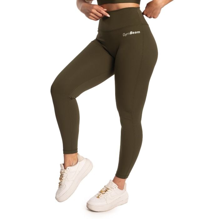 Women‘s Limitless High-Waisted Leggings Espresso - GymBeam S