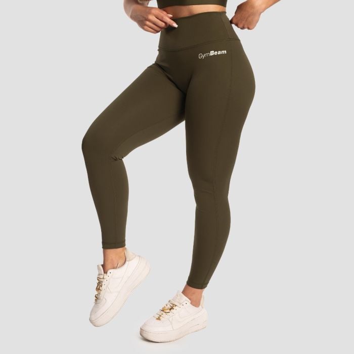 Women‘s Limitless High-Waisted Leggings Espresso - GymBeam S