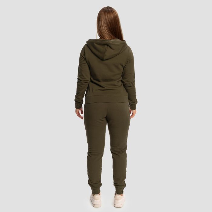 Women‘s Limitless Zip Up Hoodie Espresso - GymBeam S