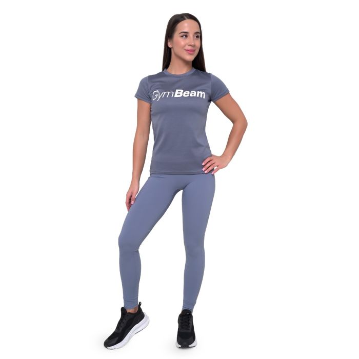 Women‘s Mesh T-shirt Essence Denim Blue - GymBeam S