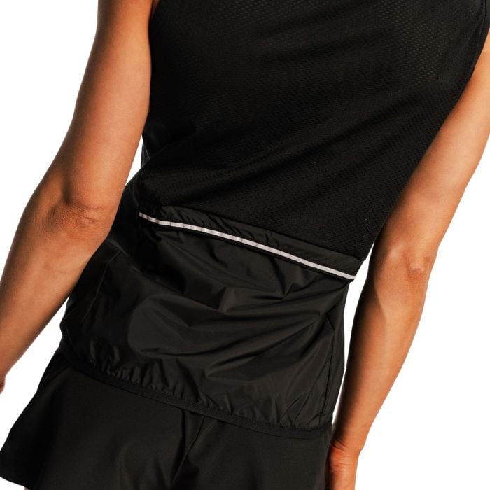 Women‘s Pulse X Running Gillet Black - GymBeam XL