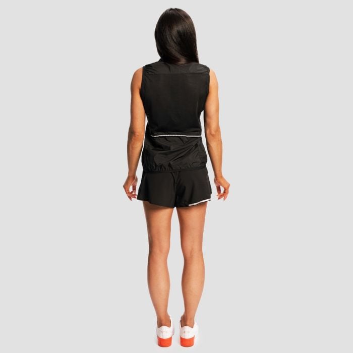 Women‘s Pulse X Running Gillet Black - GymBeam XL