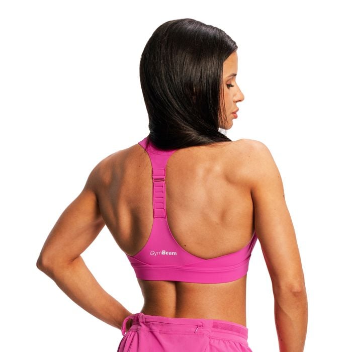 Women‘s Pulse X Running Sports Bra Purple - GymBeam L