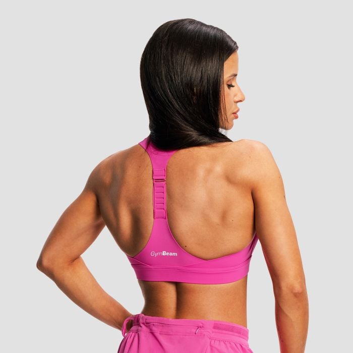 Women‘s Pulse X Running Sports Bra Purple - GymBeam L