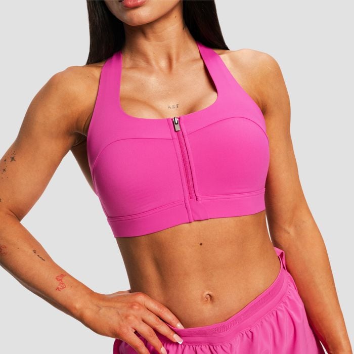 Women‘s Pulse X Running Sports Bra Purple - GymBeam L