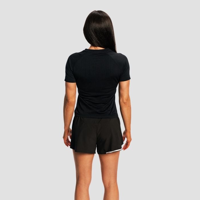 Women‘s Pulse X Running T-shirt Black - GymBeam L