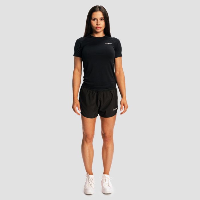 Women‘s Pulse X Running T-shirt Black - GymBeam L