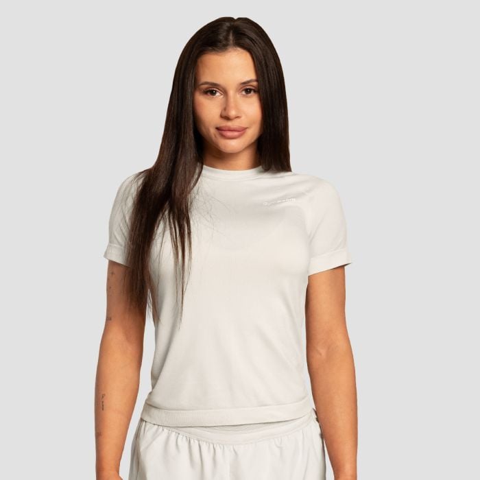 Women‘s Pulse X Running T-shirt Gray - GymBeam XL