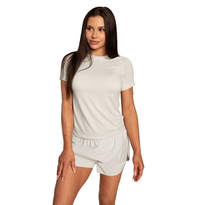 Women‘s Pulse X Running T-shirt Gray - GymBeam XL