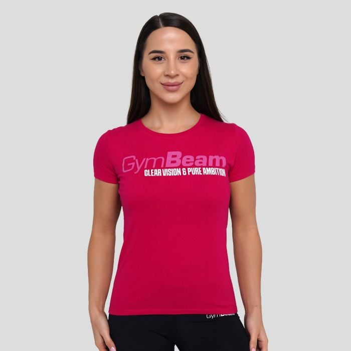 Women‘s Pure Ambition T-shirt Sorbet - GymBeam L
