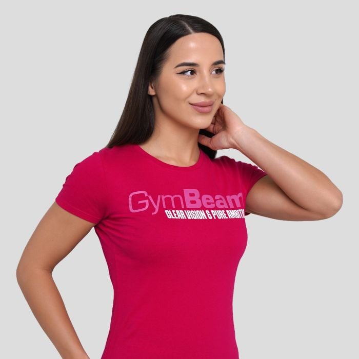 Women‘s Pure Ambition T-shirt Sorbet - GymBeam L