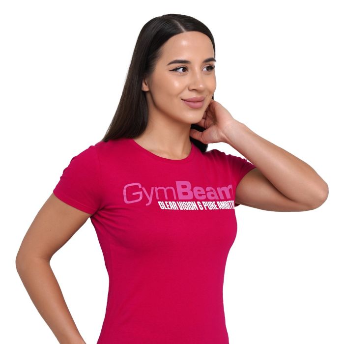 Women‘s Pure Ambition T-shirt Sorbet - GymBeam L