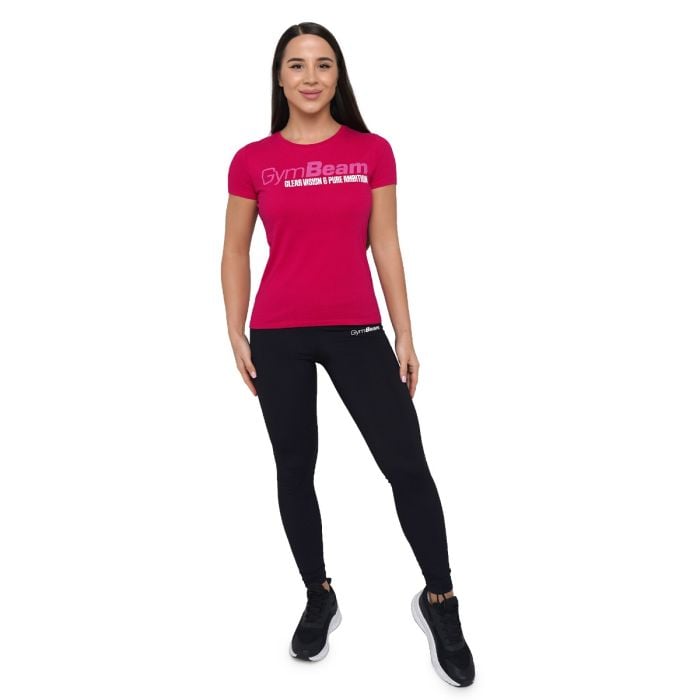 Women‘s Pure Ambition T-shirt Sorbet - GymBeam L