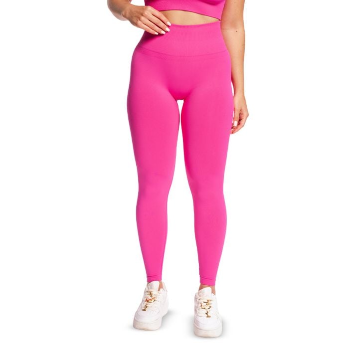 Women‘s Sculpt Seamless Leggings Rose - GymBeam L