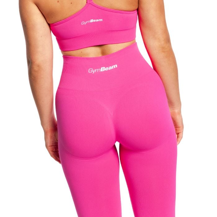 Women‘s Sculpt Seamless Leggings Rose - GymBeam L