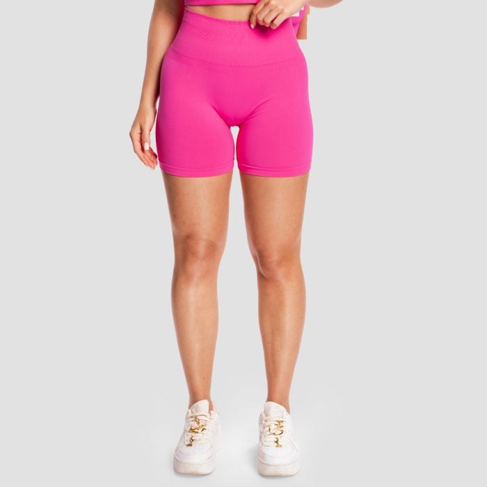 Women‘s Seamless Sculpt Shorts Rose - GymBeam L