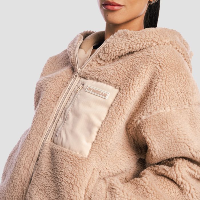 Women‘s Sherpa Jacket Canyon - GymBeam S