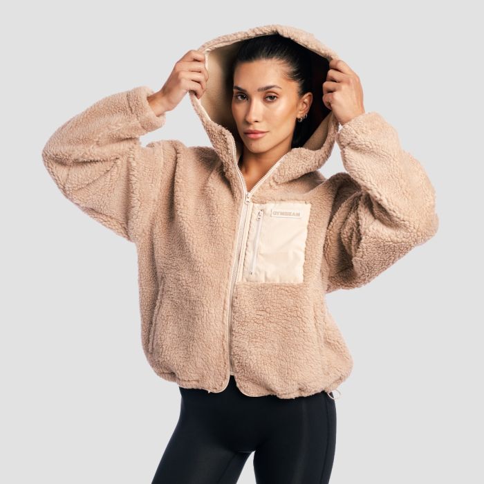 Women‘s Sherpa Jacket Canyon - GymBeam S