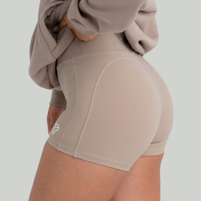 Women‘s Shorts Taupe - STRIX XL