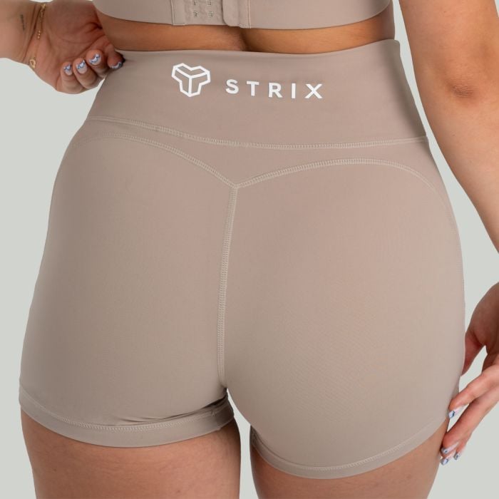 Women‘s Shorts Taupe - STRIX XL
