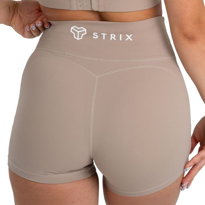 Women‘s Shorts Taupe - STRIX XL