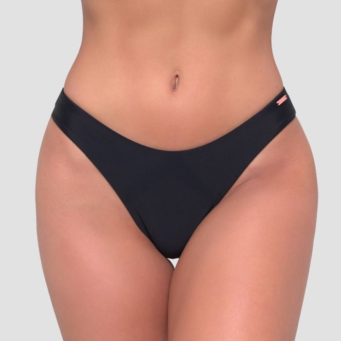 Women‘s Sports Bikini Bottom Black - GymBeam XL