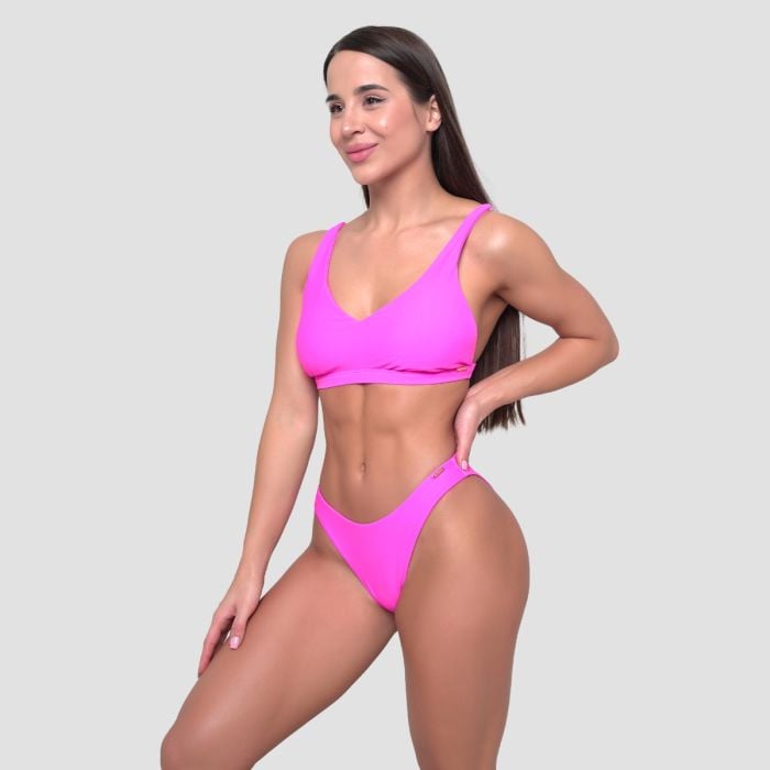 Women‘s Sports Bikini Bottom Pink - GymBeam XL