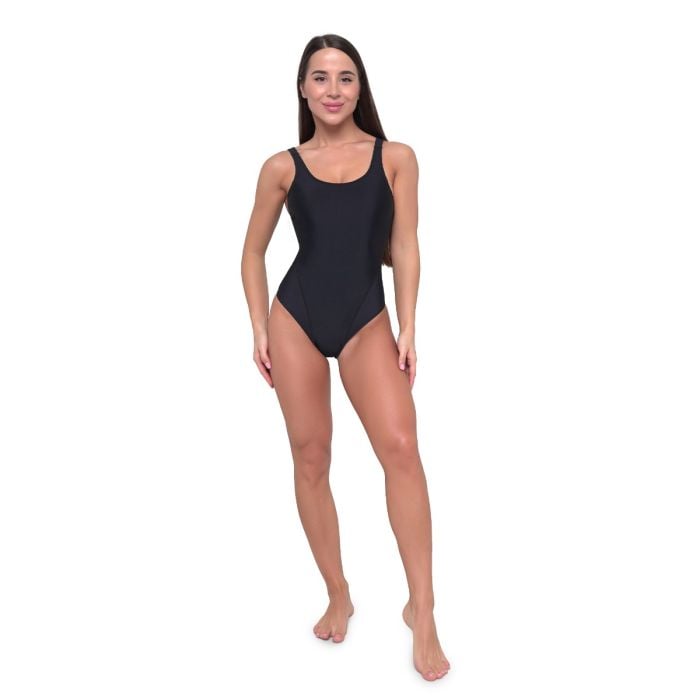 Women‘s Sports Swimsuit Black - GymBeam XL