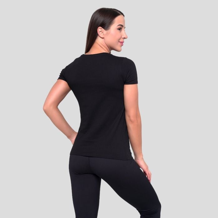 Women‘s Strong Tomorrow T-Shirt Black - GymBeam L