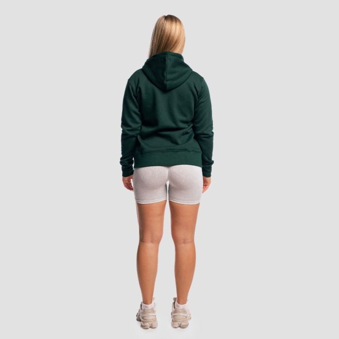 Women‘s Zipper Hoodie Pine - GymBeam XXL
