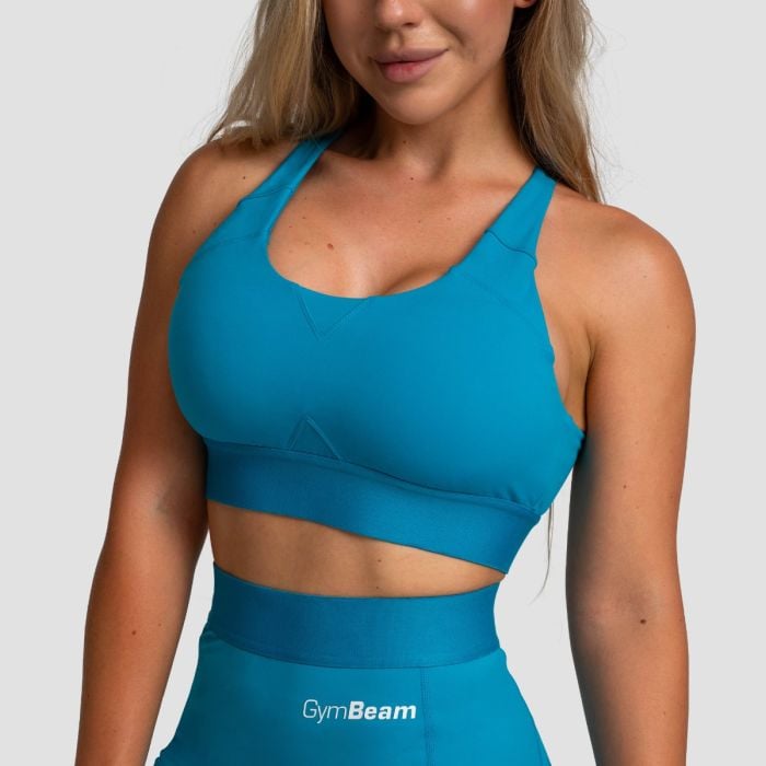 Sportski grudnjak Limitless Aquamarine - GymBeam XXL