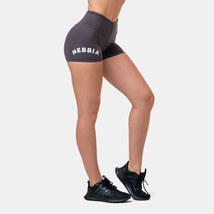 Women‘s shorts Classic Hero High Waist Marron - NEBBIA