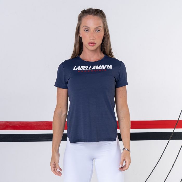 Women's T-shirt Essentials blue - LABELLAMAFIA