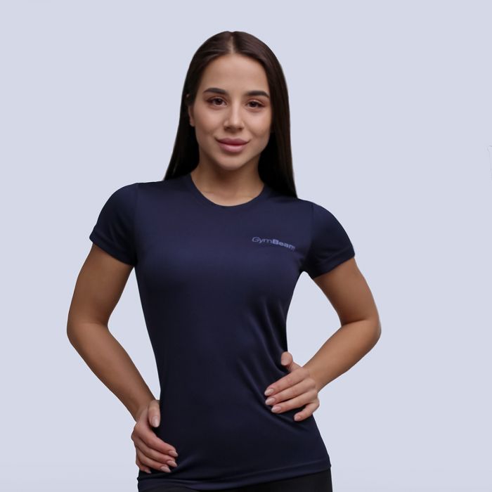 Women's T-shirt TRN Navy - GymBeam