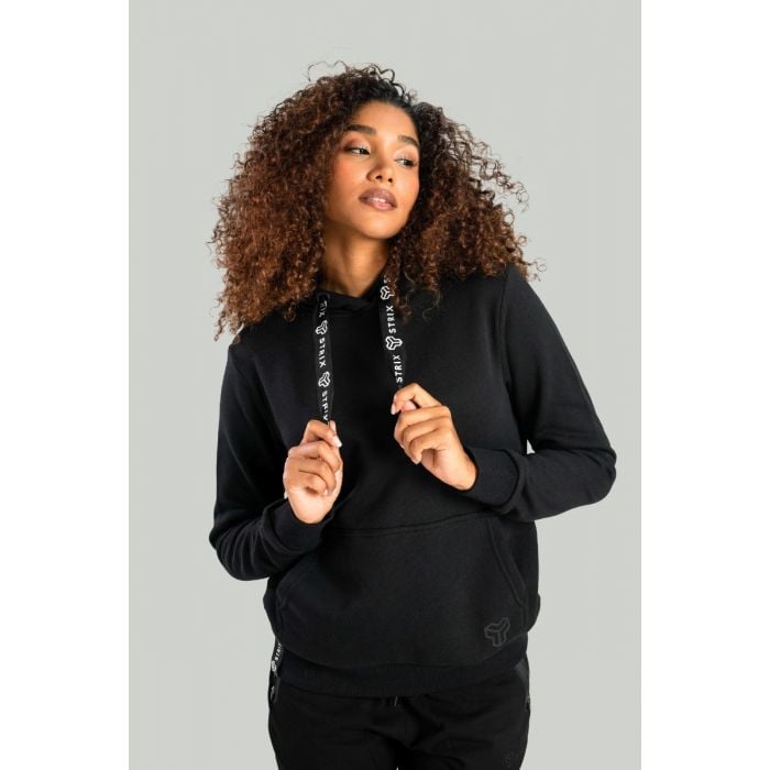 Women‘s Aster Hoodie Black - STRIX S