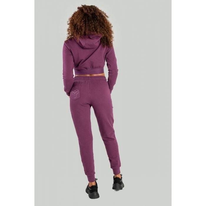 Women‘s Essential Joggers Plum - STRIX S