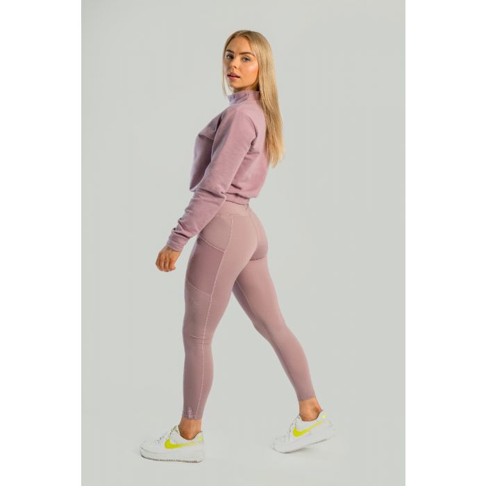 Women‘s Essential Leggings Mauve - STRIX S