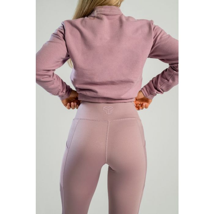Women‘s Essential Leggings Mauve - STRIX S