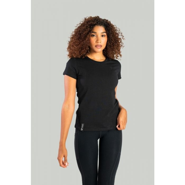 Women‘s Essential Tee Black - STRIX L
