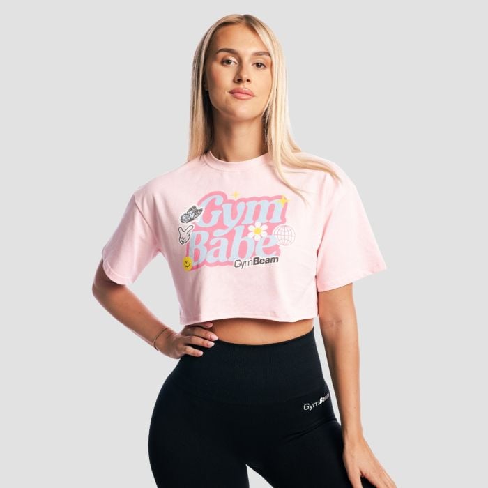 Women‘s GymBabe Shirt Cherrybloom - GymBeam M