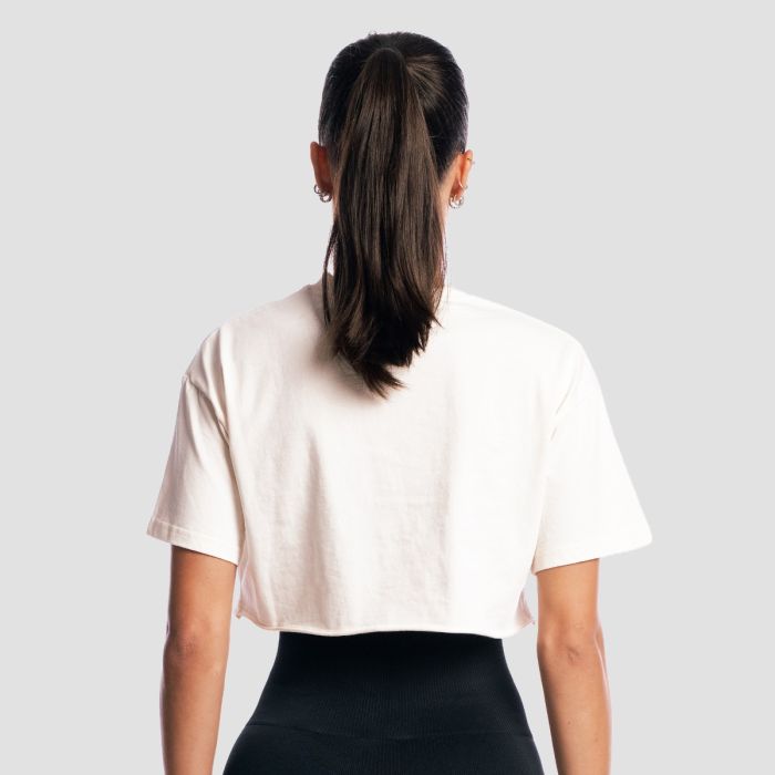 Women‘s GymBabe Shirt Cream - GymBeam M