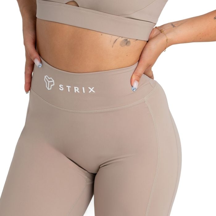Women‘s Leggings Taupe - STRIX XL
