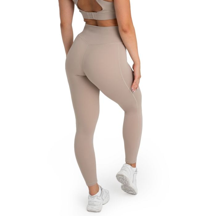 Women‘s Leggings Taupe - STRIX XL