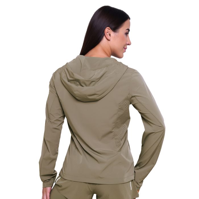 Women‘s Pulse Running Jacket Vetiver - GymBeam XXL