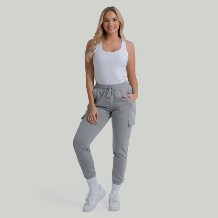 Women‘s Ribbed Tank Top White - STRIX XL