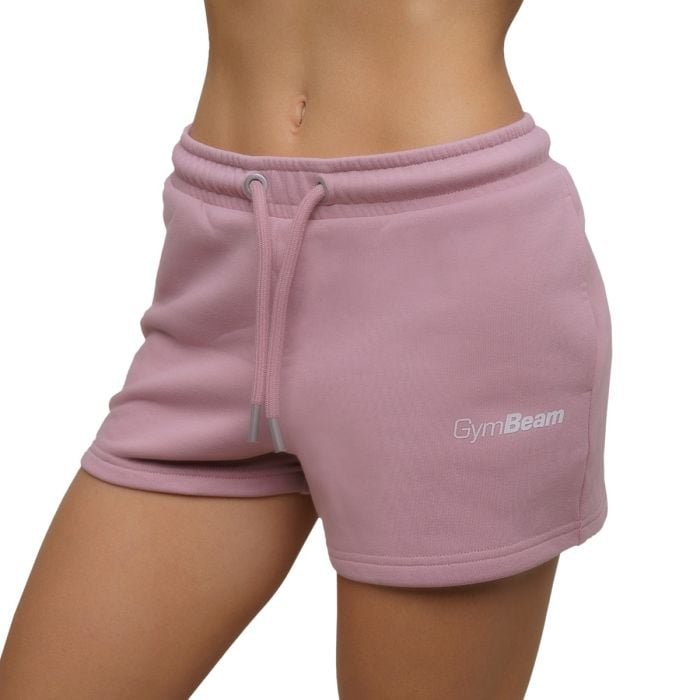 Women‘s Agile Sweatshorts Woodrose - GymBeam XXL