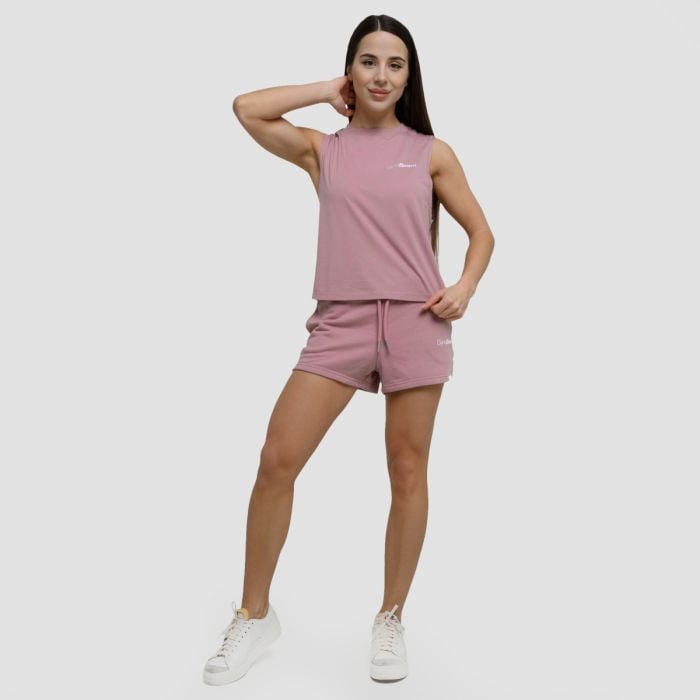 Women‘s Agile Sweatshorts Woodrose - GymBeam XXL