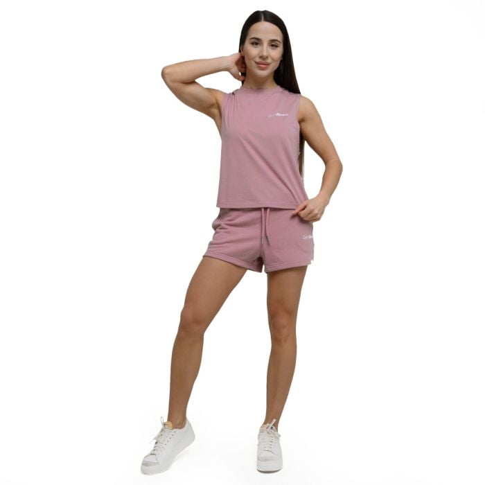 Women‘s Agile Sweatshorts Woodrose - GymBeam XXL